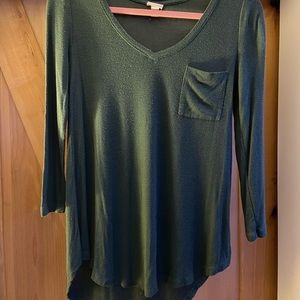 Army Green Long Sleeve Shirt